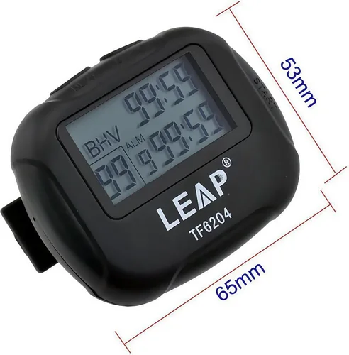 Miniatura 8 de Temporizador de intervalos para HIIT Run Boxing Yoga – Pantalla LCD de vibración y alarma, cronómetro, temporizador de repetición para entrenamiento