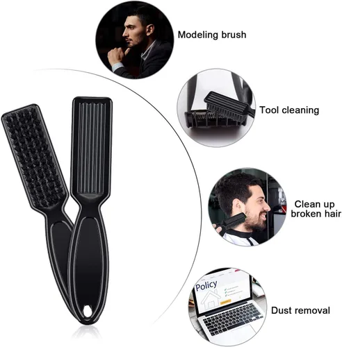 Miniatura 3 de Herramienta de cepillo para cortar el cabello, cepillo de uñas para limpiar Clippe