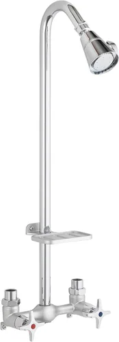 Miniatura 9 de Homewerks 3070-252-CH-B-WS - Kit de ducha para exteriores con jabonera, cromado resistente a la corrosión Cromo resistente al óxido
