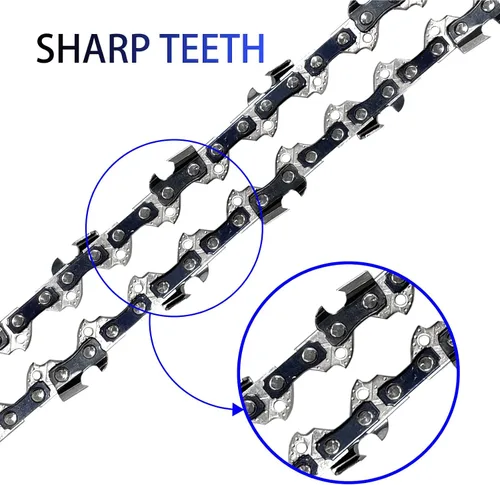 Miniatura 5 de 3 cadenas de motosierra de 10 pulgadas, cadena de repuesto para WORX WG309, cadena de 10 pulgadas para Sun Joe SWJ803E SWJ807E - 3/8 pulgadas, 050