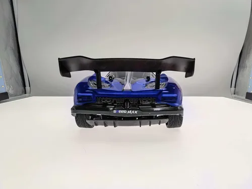 Miniatura 4 de Coche de deriva a control remoto 1:16, auto de deriva a control remoto, recargable de alta velocidad, juguetes 4WD 2.4GHz escala completa azul RC