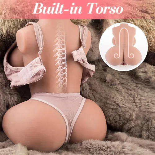 Miniatura 8 de Muñeca sexual realista para hombres, muñeca sexual femenina de tamaño completo, torso con pechos grandes, culo grande, juguetes sexuales masculinos