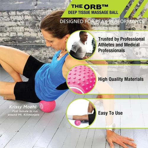 Miniatura 2 de Pro-Tec Athletics Orb Massage Balls, Vary in Size and Color, Deep Tissue Massage, Muscle Relief, Promotes Flexibility, Hamstring, Quadriceps, Calf