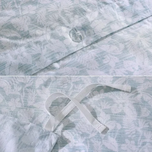 Miniatura 5 de Tommy Bahama - Juego de funda de edredón tamaño Queen, juego de ropa de cama de algodón reversible con fundas a juego, decoración costera