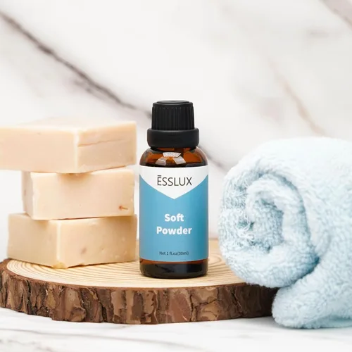 Miniatura 7 de Aceite aromático en polvo suave, aceites esenciales ESSLUX para difusor, fabricación de jabón para velas, aromas frescos y limpios, masaje perfumado