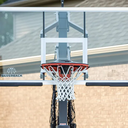 Miniatura 32 de Goalrilla El bloqueador de llantas de baloncesto protege tu aro con un sistema de bloqueo, color negro