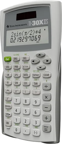 Miniatura 4 de Calculadora científica Texas Instruments TI-30 X IIS 2-Linea, Blanco