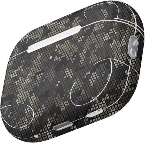 Miniatura 3 de MightySkins - Fundas compatibles con Apple AirPods Pro 2 - Camo Dots Funda protectora de vinilo duradera y única Fácil de aplicar, quitar