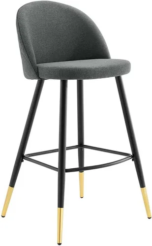 Miniatura 14 de Modway Taburetes de comedor tapizados de tela Cordial en Azure - Juego de 2