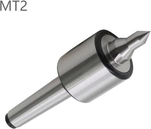 Miniatura 6 de MT2 60 grados CNC giratorio centro vivo alta precisión 0.0002 "para torno madera metal torneado herramienta (MT2)