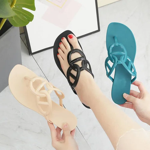 Miniatura 2 de NA Pig - Sandalias planas de verano para mujer 2022