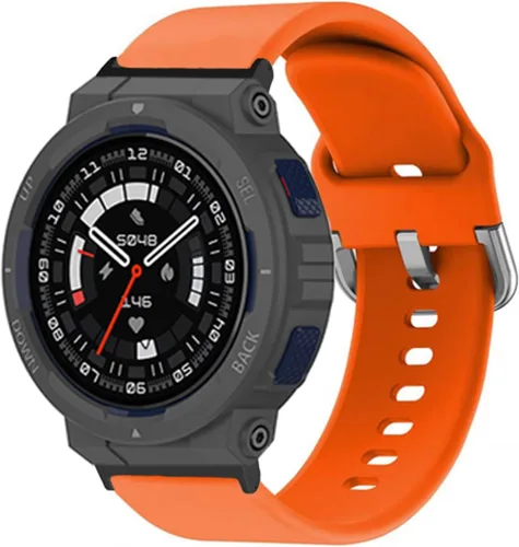Miniatura 5 de hengkang Correas de reloj Amazfit Active Edge para mujeres y hombres, elegantes correas de repuesto de silicona ajustables para Amazfit Active Edge