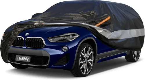 Miniatura 31 de Funda para automóvil SUV de ajuste personalizado para BMW X1/iX1 2009-2025, 100% impermeable, transpirable, para exteriores, protección contra