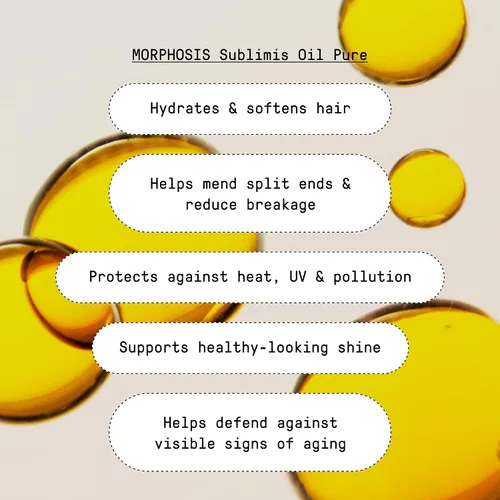 Miniatura 4 de FRAMESI Morphosis Sublimis - Aceite puro para el cabello, 3.4 onzas líquidas, hidrata y revitaliza el cabello, ingredientes naturales, seguro
