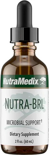 Nutramedix Nutra BRL - Suplemento herbario líquido para la salud intestinal y el apoyo inmunológico - Samento y banderol para la salud digestiva -