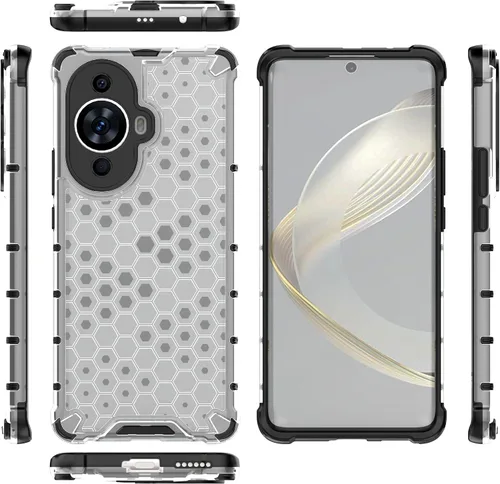 Miniatura 34 de Funda compatible con Huawei nova Y91 4G, compatible con Huawei nova Y91 4G STG-LX1 STG-LX2 funda 2 en 1 funda para teléfono azul