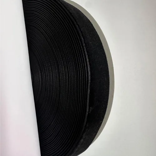 Miniatura 2 de Bobina de cinta de terciopelo negro de 20 yardas, 1 pulgada