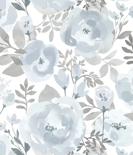Orainege Papel Tapiz Floral Despegar y Pegar Papel Tapiz 17.3pulg x 118.1pulg Papel Tapiz Autoadhesivo Papel de Contacto Boho Removible Papel Tapiz