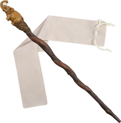 Miniatura 6 de Varita mágica de bruja de mago de hechicero para varitas de juguete mágicas coleccionables (sucursal)