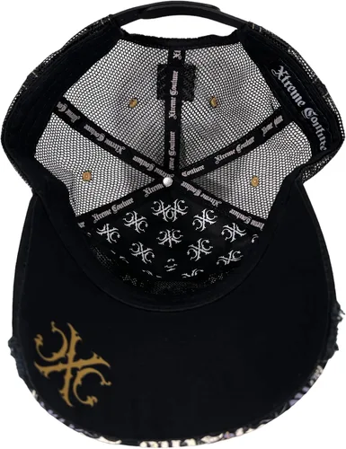 Miniatura 5 de Xtreme Couture by Affliction - Gorra de camionero para hombre, color negro