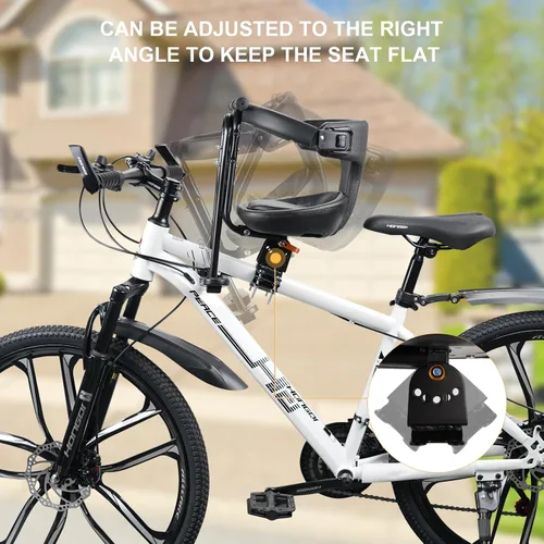 Miniatura 4 de YouTeMei Kids Bike seat, Kids Front Mounted Bike Seat for Adult Bike