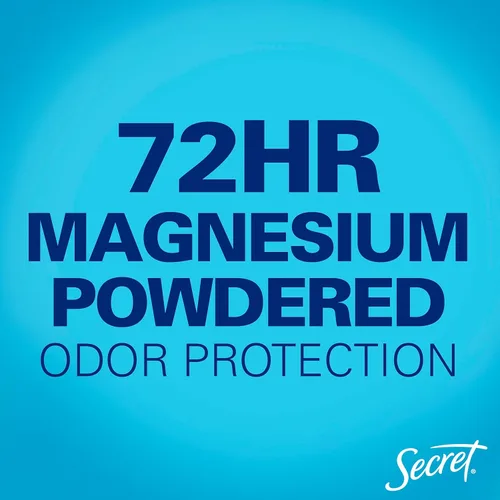 Miniatura 9 de Desodorante Secret sin aluminio para mujeres, protección contra el mal olor de 48 horas, ingredientes derivados naturalmente, sin parabenos