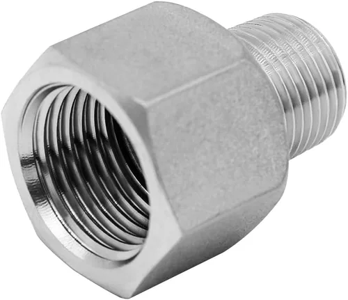 Miniatura 9 de Beduan Accesorio de Tubería de Acero Inoxidable 1/2" NPT Rosca Macho x 1/2" NPT Rosca Hembra Adaptador de Tubería