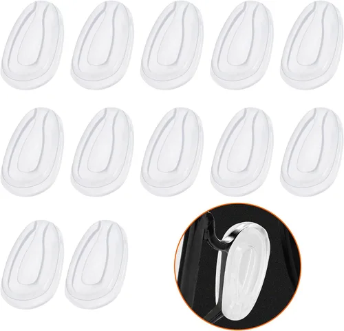 Clear Replacement Nose Pads for Oakley Crosshair OO4060 OO4069/Wingfold EVS OX5115/Wingfold EVR OX5118