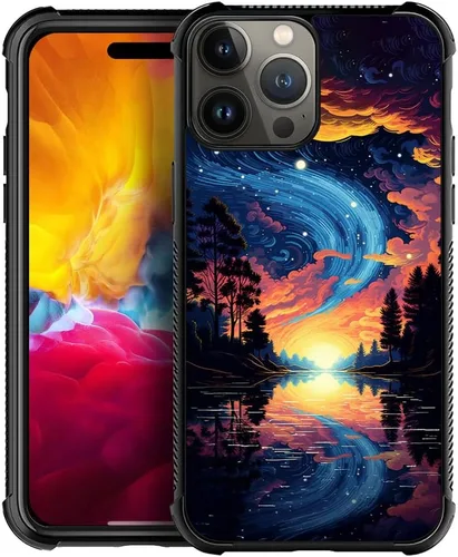 Miniatura 13 de Funda compatible con iPhone 12 Pro Max, patrón de aro de baloncesto para niños y hombres, funda antiarañazos a prueba de golpes para iPhone 12 Pro