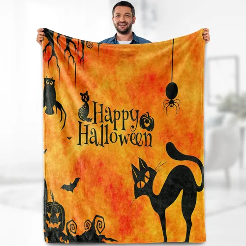 Miniatura 10 de Aimego Zodiac Capricorn Blanket 50"x60" – Lightweight Soft Celestial Astrology Throw Blanket for Couch Bed Sofa – Boho Constellation Home Decor