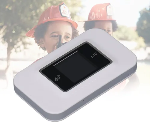 Miniatura 2 de VBESTLIFE Hotspot WiFi móvil, dispositivo de punto de acceso WiFi desbloqueado 4G LTE, router WiFi portátil de 150 Mbps con ranura para tarjeta SIM