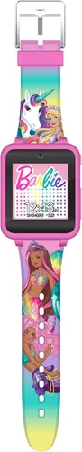 Miniatura 3 de Accutime Barbie - Reloj inteligente para niños con pantalla táctil de aprendizaje educativo, juguete para niñas, niños, niños pequeños, cámara