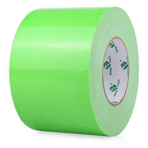 Miniatura 19 de BOMEI PACK Cinta de conducto amarilla de 4 pulgadas de ancho, cinta adhesiva industrial resistente al agua de color 9.0 mil x 4 pulgadas x 55 m
