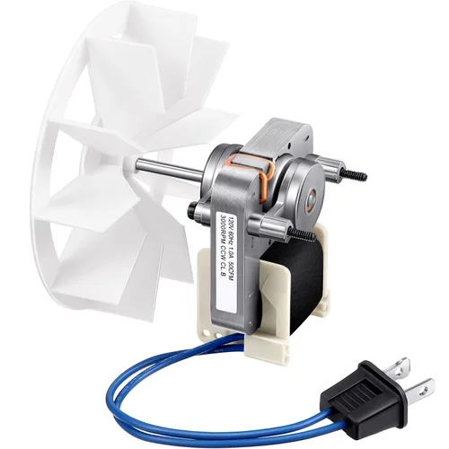 Kit de motores eléctricos de reemplazo para ventilador de baño y rueda soplante de techo Ceoighe Compatible con Nutone Broan 50CFM 120V (1 paquete)