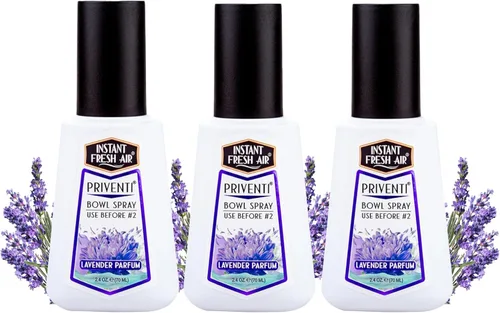 Miniatura 13 de Priventi - Spray para inodoro y baño eliminador de olores para hombres, hasta 120 usos, eliminación de olores de tamaño de viaje para #2 - Para