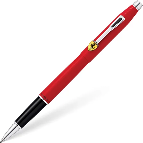 Cross - Bolígrafo tipo roller de la colección Classic Century de Scuderia Ferrari, esmalte rojo corsa mate