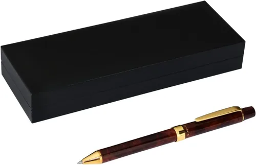 Miniatura 6 de Yasutomo TP30BR QuadPoint - Bolígrafo giratorio, mármol marrón
