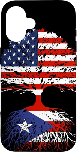 Miniatura 31 de Funda para iPhone 14 Puerto Rico Boricuas Roots Puerto Rico con bandera estadounidense