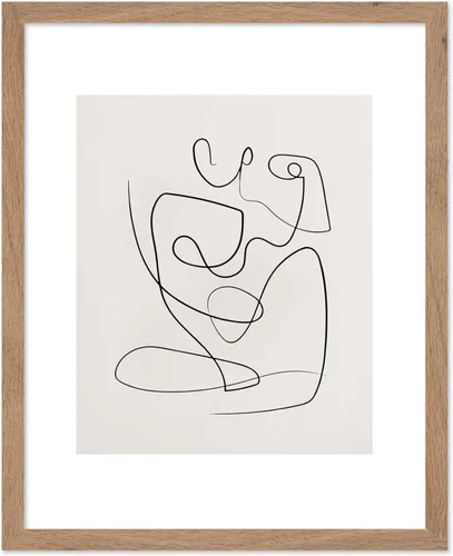 Miniatura 45 de Poster Master Póster de cara de mujer, impresión de dibujo de línea, arte moderno, arte de boceto, arte de pared de esquema, regalo para hombres