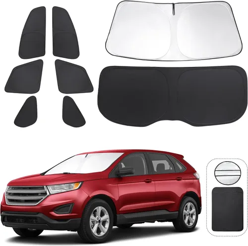 Miniatura 11 de TINGLU Parasoles para Ventanas para Mazda 3 2019-2026 Accesorios Coche Ventanas Laterales Completas Parabrisas Triangular Trasero Protector Solar