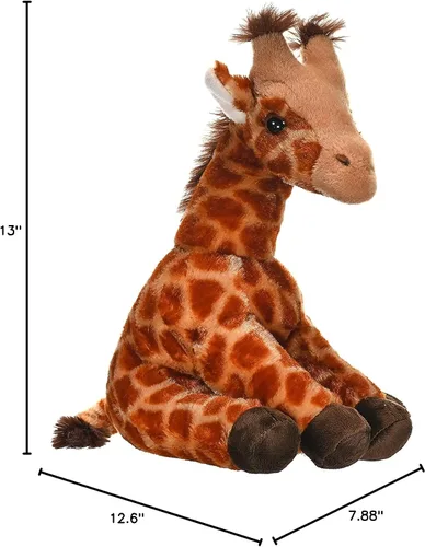 Miniatura 6 de Wild Republic Jirafa - Peluche de bebé, juguete de peluche, regalos para niños, Cuddlekins de 12 pulgadas