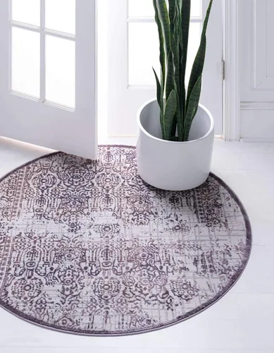 Miniatura 26 de Unique Loom Aberdeen Collection - Alfombra de área Stanhope (2' 7" x 6' 1" camino, gris/beige)