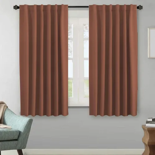 Miniatura 146 de H.VERSAILTEX Cortinas opacas con aislamiento térmico, paneles de tratamiento de ventana, cortinas opacas para oscurecer la habitación, cortinas Gris