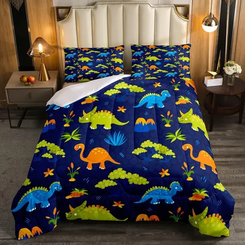 Miniatura 8 de Betta - Juego de ropa de cama de peces siameses coloridos de lucha contra el agua, juego de edredón de animales submarinos para niños y adultos