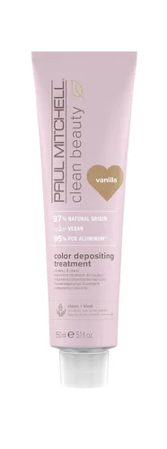 Miniatura 13 de Paul Mitchell Clean Beauty Color-Depositing Treatment, For Refreshing + Protecting Color-Treated Hair Brillo