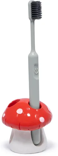 Miniatura 11 de Hodao Soporte para cepillo de dientes de pulpo, soporte de cepillo de dientes de resina único y lindo para niños y adultos, accesorios de decoración