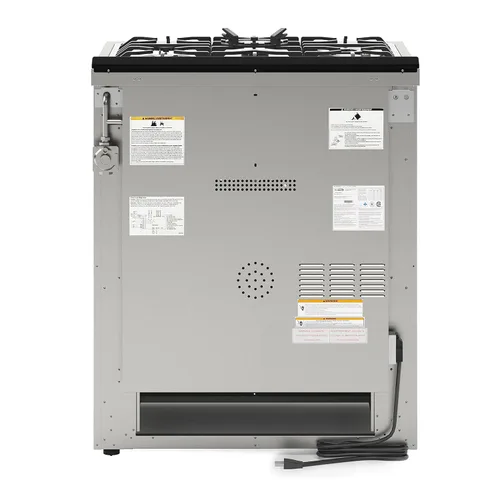 Miniatura 9 de KoolMore Estufa profesional de gas de 30 pulgadas con superficie de cocción de 5 quemadores, horno de convección rápida y temporizador digital