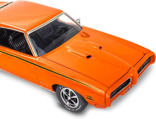 Miniatura 10 de Revell 14530 1969 Pontiac GTO Judge 1:24 Escala 63 piezas Nivel de habilidad 4 Modelo Kit de construcción de automóviles