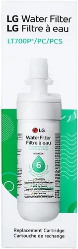Miniatura 9 de LG LT700P - Filtro de agua de repuesto para refrigerador de 6 meses / 200 galones (NSF42 y NSF53) ADQ36006101, ADQ36006113, ADQ75795103