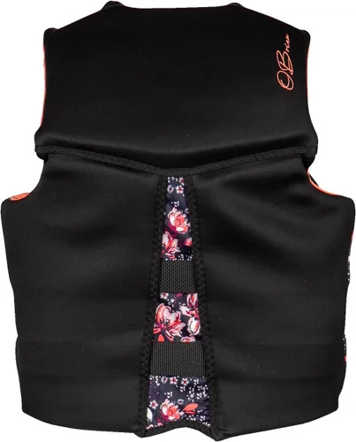 Miniatura 3 de O'Brien Chaleco Salvavidas de Neopreno con Espalda en V Flexible para Mujeres para Deportes Acuáticos, Navegación, Lancha Autopropulsada, Natación